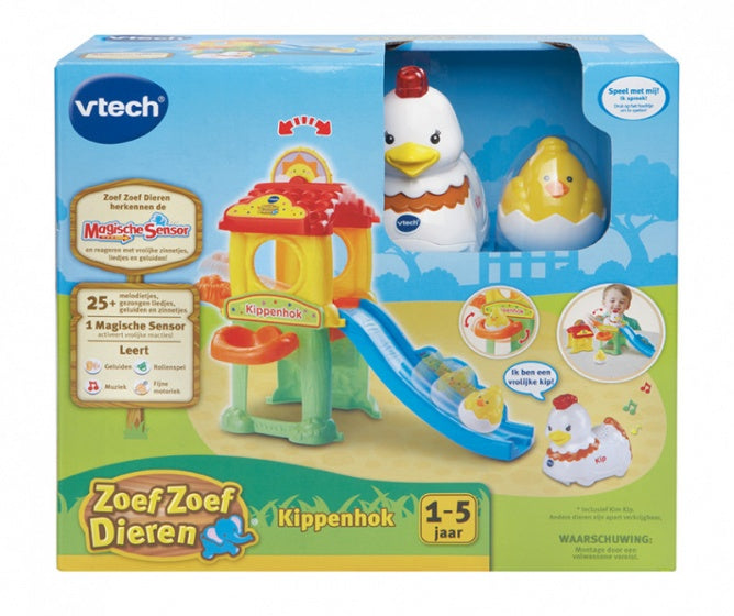 VTech Zoef Zoef Dieren Kippenhok met Licht en Geluid
