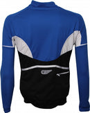 fietsshirt LM Bonfanti polyester heren blauw maat S