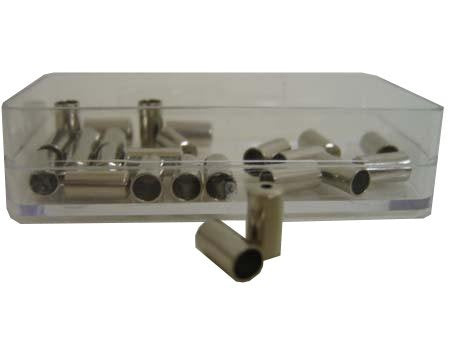 Kabelhoedje Bofix messing ø4.5mm (25 stuks) - Zilver