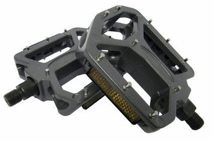 Platformpedaal BMX Big-Block 9/16 Inch antraciet per set