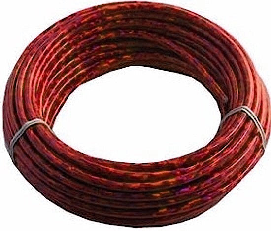 Rem-Buitenkabel 10 Meter Metallic Rood