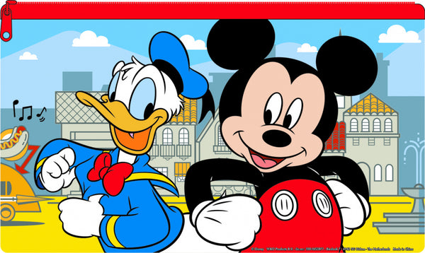 etui Mickey Mouse 24 x 15 cm rood