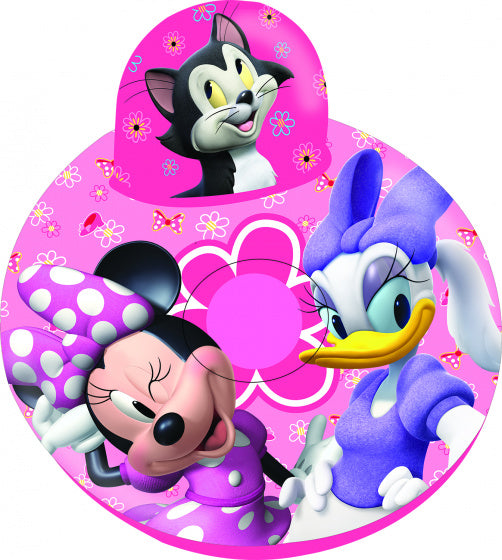 opblaasstoel Minnie Mouse junior 60 x 40 cm roze