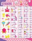 stickerset meisjes 21 x 29,5 cm papier lichtroze 8-delig