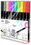 textielstiften Fabric Marker Metallic-1 junior 10 stuks