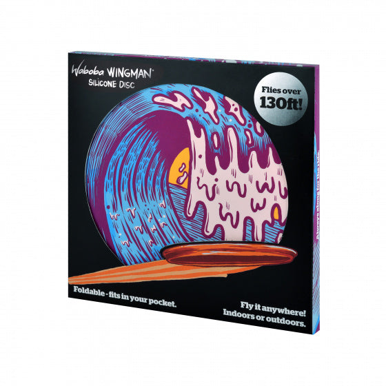 opvouwbare frisbee Wingman Fun Life 15 cm siliconen