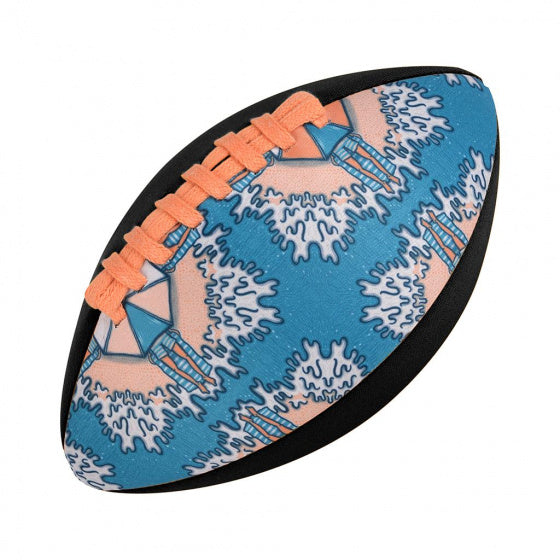 rugbybal Change Color 15,2 cm rubber oranje