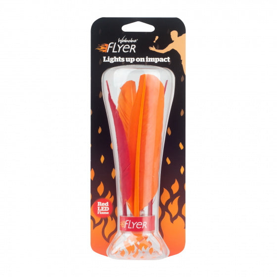 buitenspel Shuttle Flyer led rubber oranje/rood