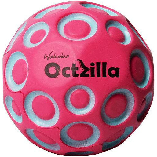 stuiterbal Octzilla junior 6,3 cm rubber rood