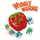 denkspel Wiggly Worms junior rood/groen 41-delig