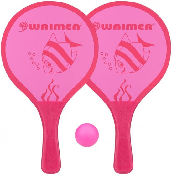 beachball set Animal 3-delig roze