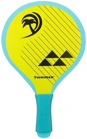 beachball set Palm springs 4-delig geel/lichtblauw