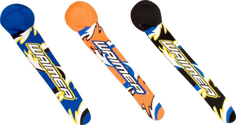 duikwimpels 22 cm neopreen blauw/oranje/zwart 3 stuks