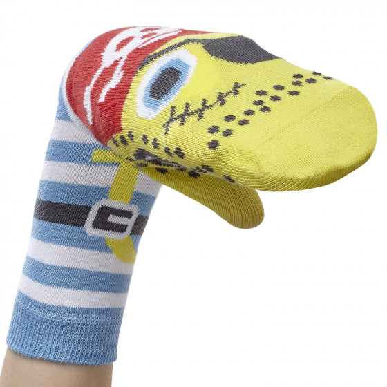popsokken Say Sail Away! jongens katoen blauw/geel mt 23-26
