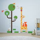 muursticker groeimeter boom junior 188 cm PVC 3-delig