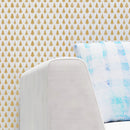 stickers kerstboompatroon 45 x 45 cm PVC 4 stuks