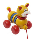 trekdier kat 16 cm oranje