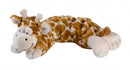 warmteknuffel giraffe 50 cm bruin