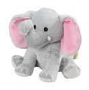 warmteknuffel olifant 29 cm grijs