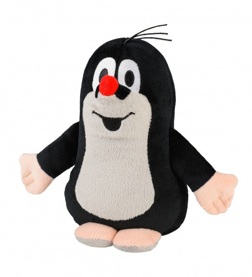 warmteknuffel mol 19 cm zwart/wit