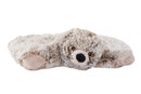 warmteknuffel zeehond 31 cm grijs