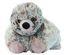 warmteknuffel zeehond 31 cm grijs