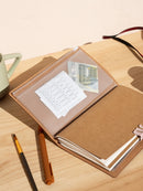 notitieboek Fantastic Beasts imitatieleer bruin