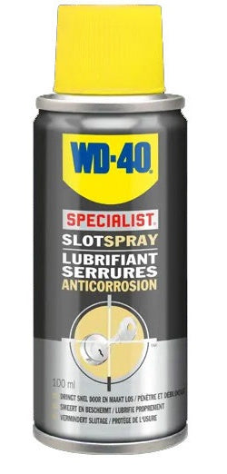 slotspray Specialist 100 ml zwart/geel