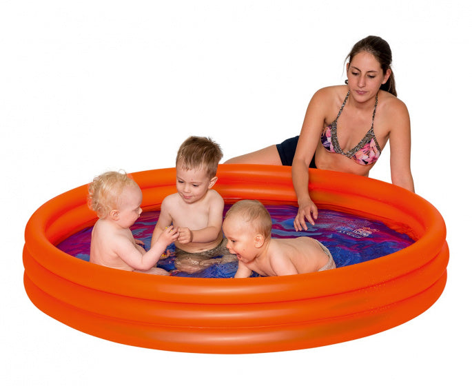 opblaaszwembad junior 157 x 28 cm PVC rood/blauw