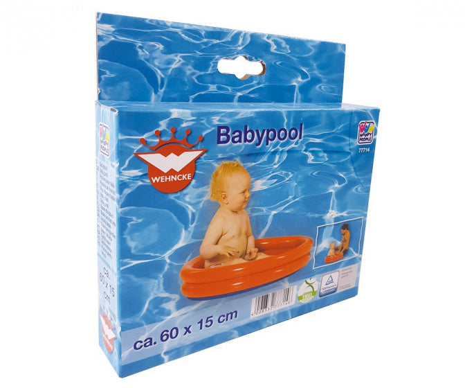 opblaaszwembad junior 60 x 15 cm PVC rood/blauw