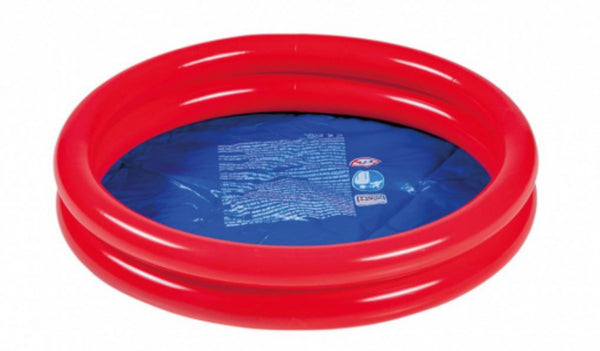 opblaaszwembad junior 60 x 15 cm PVC rood/blauw