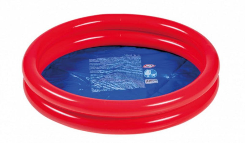 opblaaszwembad junior 60 x 15 cm PVC rood/blauw