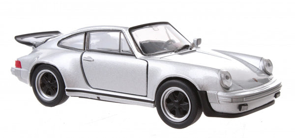 auto Porsche 911 Turbo junior 11 cm die-cast grijs