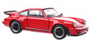 auto Porsche 911 Turbo junior 11 cm die-cast rood