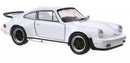 auto Porsche 911 Turbo junior 11 cm die-cast wit