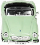 schaalmodel Mercedes-Benz 190 SL 1955 metaal 1:36 mintgroen