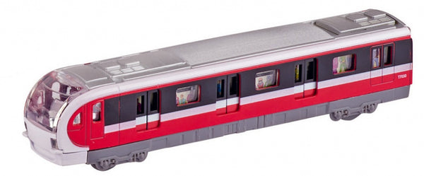 Metalen Metro 18,4 cm Rood