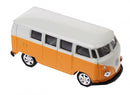 schaalmodel Volkswagen T1 1962 metaal 1:60 geel