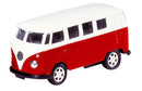 schaalmodel Volkswagen T1 1962 metaal 1:60 rood