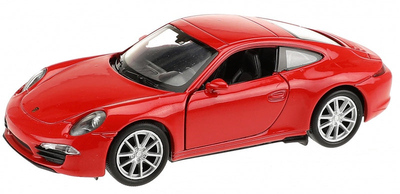 Porsche sportwagen rood 11 cm