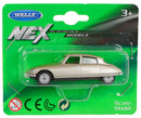 schaalmodel Citroën DS23 junior 1:60 die-cast grijs