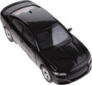 schaalmodel Dodge 2016 Charger RT 1:34 zwart 12 cm