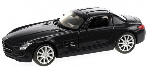 schaalmodel Mercedes Benz SLS AMG 1:43 die-cast zwart