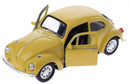 schaalmodel Volkswagen Kever 1960 metaal 1:34 geel