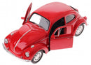 schaalmodel Volkswagen Kever 1960 metaal 1:34 rood