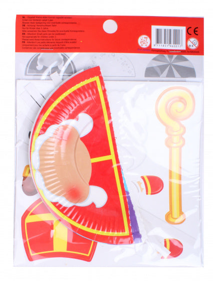 Sint Papieren Bordfiguren