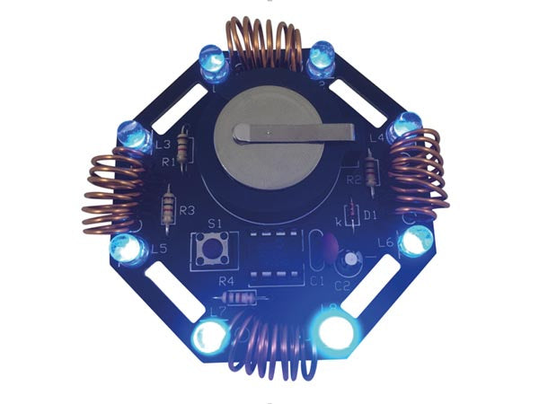 kit Atom Heart MadLab 9V 70 x 50 x 16 mm zwart