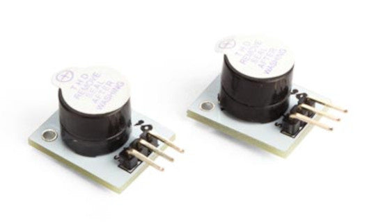buzzermodule actief 25 x 15 x 10 mm wit 2 stuks