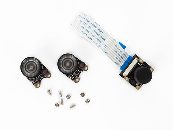 cameramodule LED voor Raspberry Pi 22 x 25 x 15 mm wit