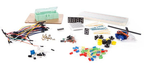 diy-starterkit voor Arduino staal grijs/zwart 165-delig